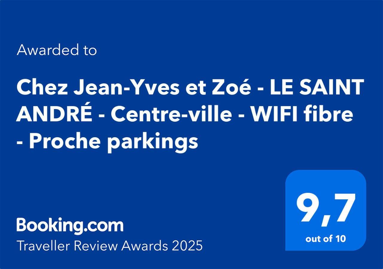 Chez Jean-Yves Et Zoe - Le Saint Andre - Au Calme, Tres Propre, Proche Parkings, Clim Apartment Ниор Екстериор снимка